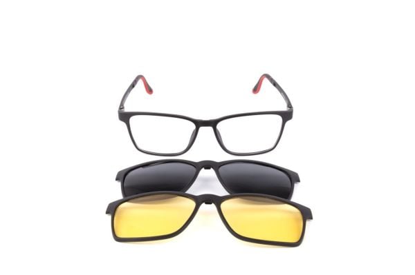 PolarOne Clipsli Optik Gözlük Çerçeve Clip On  Mod 310