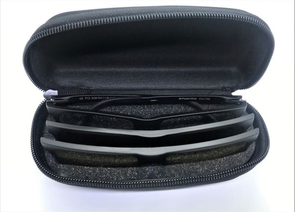 PolarOne Clipsli Optik Gözlük Çerçeve Clip On  Mod 310 GRİ GÖVDE SİYAH SAP C3M-S