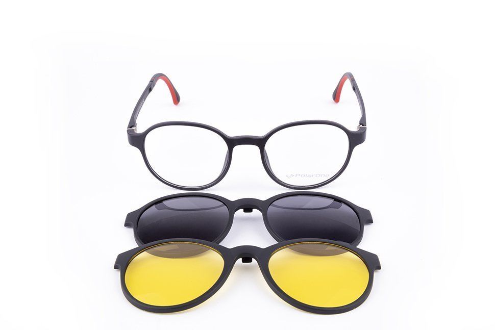 PolarOne Clipsli Optik Gözlük Çerçeve Clip On  Mod 312 EXTRA KLİPS