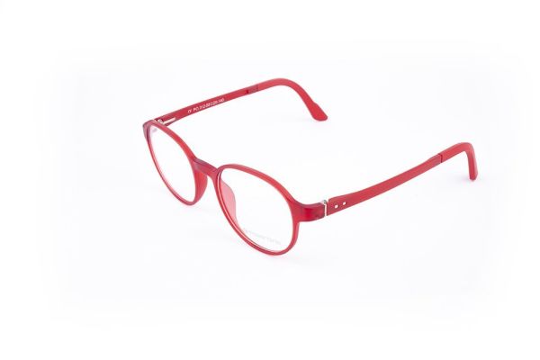 PolarOne Clipsli Optik Gözlük Çerçeve Clip On  Mod 312 MAT BORDO C5M
