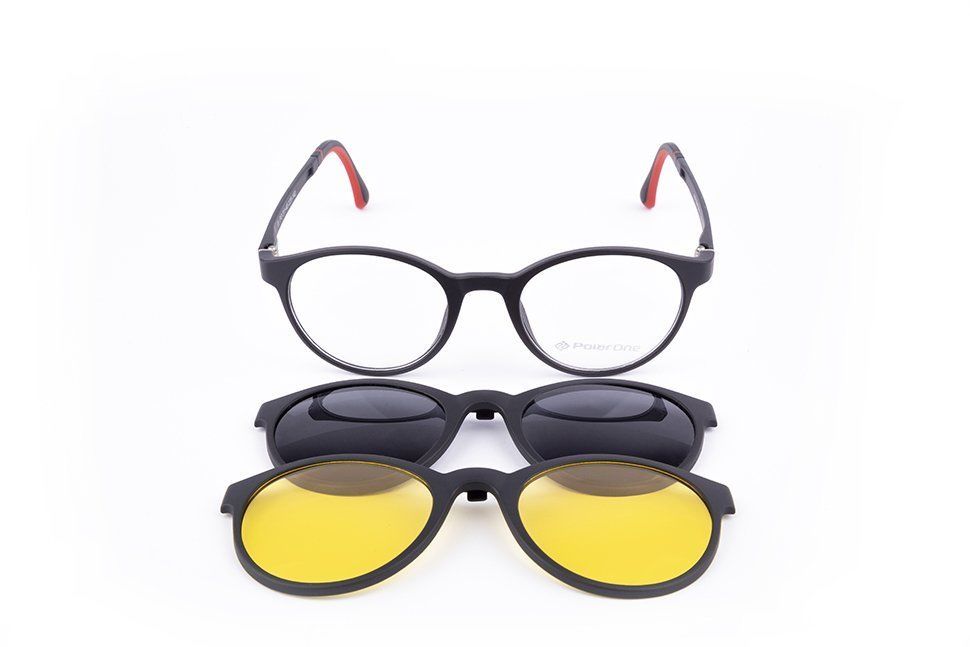 PolarOne Clipsli Optik Gözlük Çerçeve Clip On  Mod 311 EXTRA KLİPS