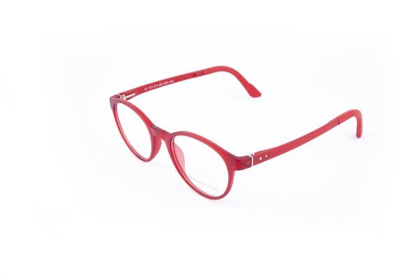 PolarOne Clipsli Optik Gözlük Çerçeve Clip On  Mod 311 MAT BORDO C5M