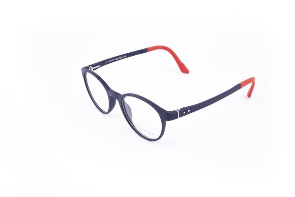 PolarOne Clipsli Optik Gözlük Çerçeve Clip On  Mod 311 MAT LACİVERT C99M