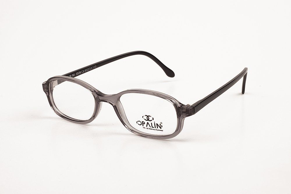 OPALİN 2028 Tr-90 ÇOCUK (KIDS) GÖZLÜK ÇERÇEVE GRİ ÇERÇEVE SİYAH SAP C3M-S