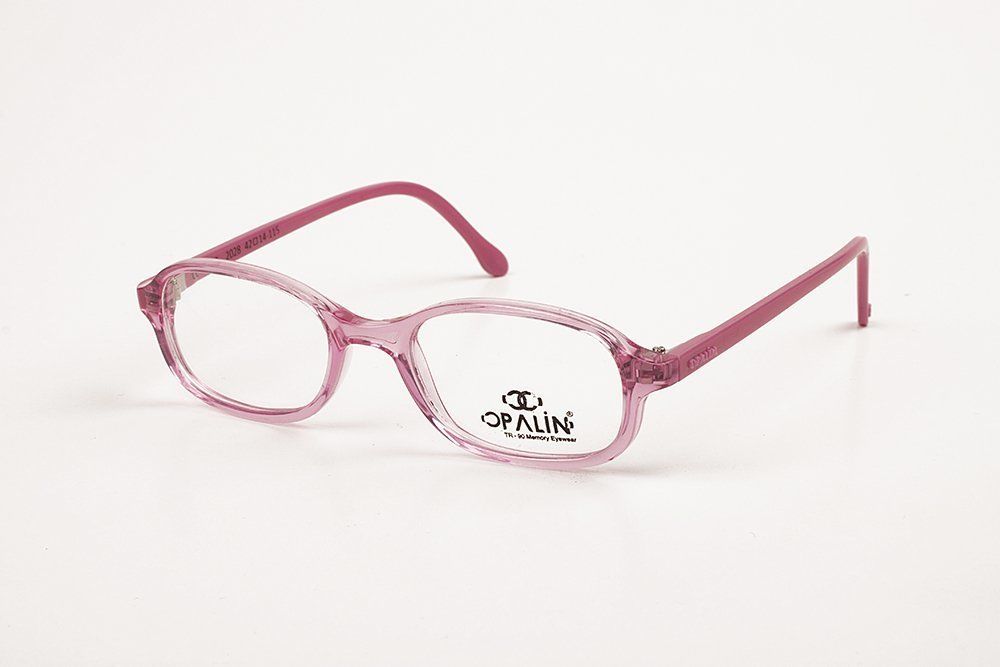 OPALİN 2028 Tr-90 ÇOCUK (KIDS) GÖZLÜK ÇERÇEVE ŞEFFAF PEMBE C6M