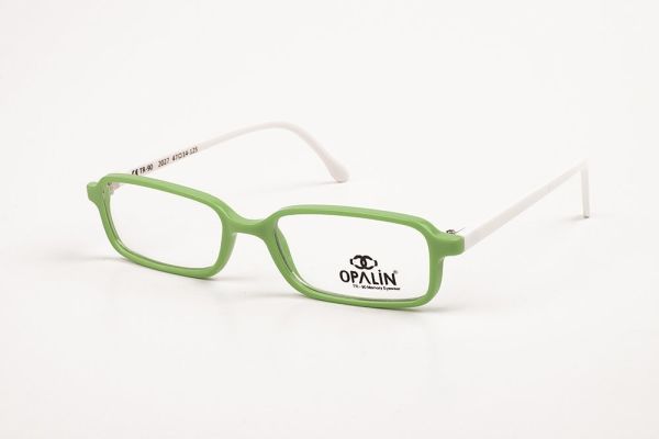 OPALİN 2027 Tr-90 ÇOCUK (KIDS) GÖZLÜK ÇERÇEVE OPAK YEŞİL SİYAH SAP C17M-S