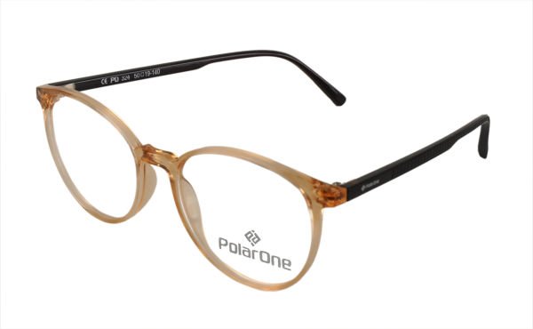 Polarone Tr-90 Optik gözlük çerçeve Model : 324 BAL RENGİ GÖVDE KAHVE KOL C12