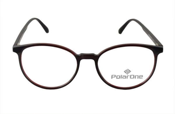 Polarone Tr-90 Optik gözlük çerçeve Model : 324 BORDO C5