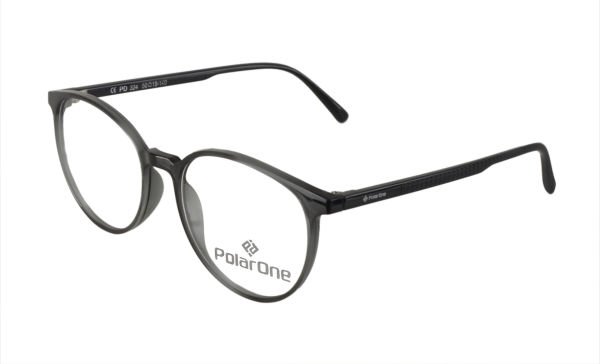 Polarone Tr-90 Optik gözlük çerçeve Model : 324 FÜME GÖVDE SİYAH KOL C3-S