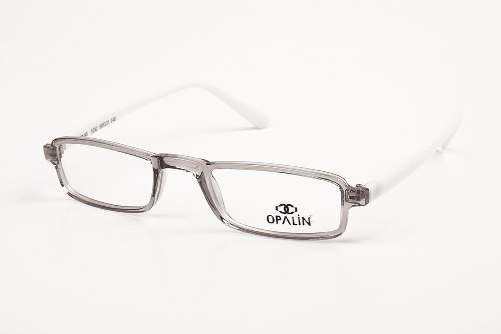 OPALİN - 1032  Tr-90 OKUMA (READING) YAKIN GÖZLÜK ÇERÇEVE GRİ ÇERÇEVE SİYAH SAP C3M-S