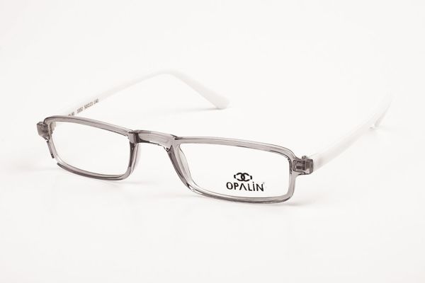 OPALİN - 1032  Tr-90 OKUMA (READING) YAKIN GÖZLÜK ÇERÇEVE GRİ ÇERÇEVE SİYAH SAP C3M-S