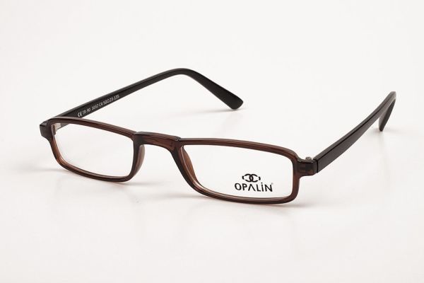 OPALİN - 1032  Tr-90 OKUMA (READING) YAKIN GÖZLÜK ÇERÇEVE KAHVE ÇERÇEVE SİYAH SAP C4M-S