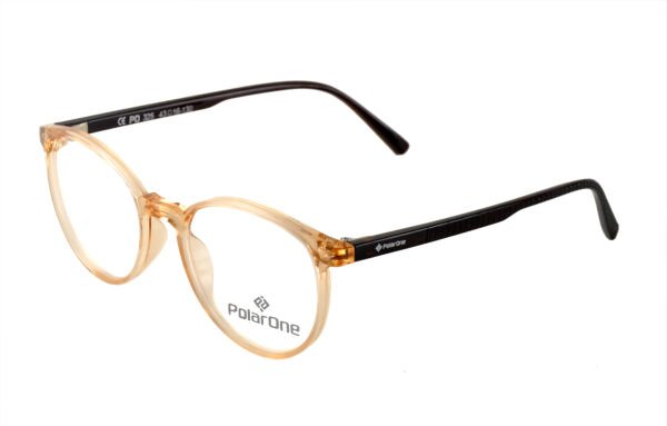 Polarone Tr-90 Çocuk gözlük çerçevesi Model : 325  43-16 BAL RENGİ GÖVDE KAHVE KOL C12