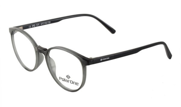 Polarone Tr-90 Çocuk gözlük çerçevesi Model : 325  43-16 FÜME GÖVDE SİYAH KOL C3-S