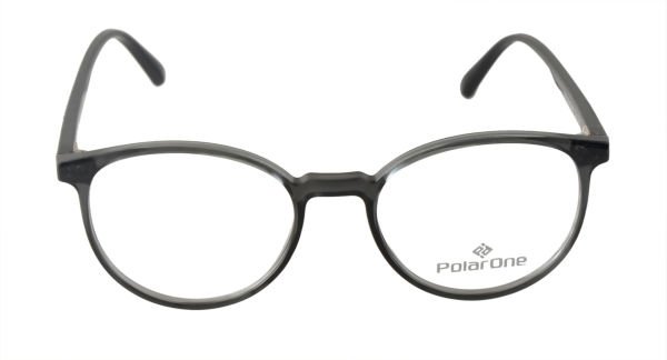 Polarone Tr-90 Çocuk gözlük çerçevesi Model : 325  43-16 FÜME GÖVDE SİYAH KOL C3-S