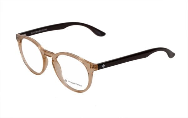 Polarone Tr-90 Optik gözlük çerçeve Model : 314 -  50-21 BAL RENGİ GÖVDE KAHVE KOL C12