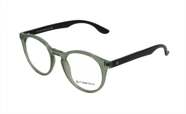 Polarone Tr-90 Optik gözlük çerçeve Model : 314 -  50-21 Ş.YEŞİL GÖVDE SİYAH KOL C13-S