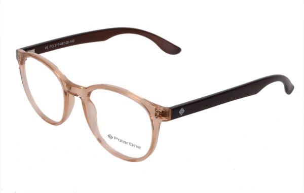 Polarone Tr-90 Optik gözlük çerçeve Model : 317 BAL RENGİ GÖVDE KAHVE KOL C12