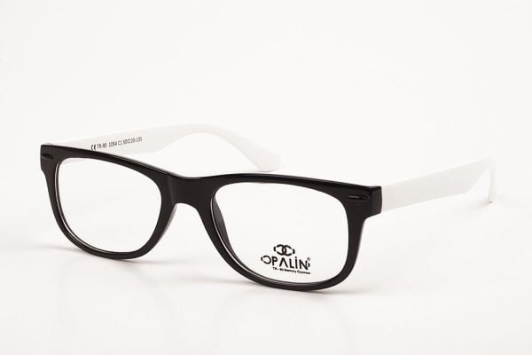 OPALİN 1054  Tr-90 YETİŞKİN (ADULT) GÖZLÜK ÇERÇEVE SİYAH ÇERÇEVE KIRMIZI SAP C1M-OK