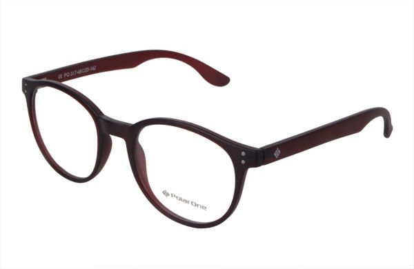 Polarone Tr-90 Optik gözlük çerçeve Model : 317 MAT BORDO C5M
