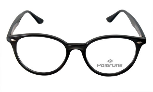 Polarone Tr-90 Optik gözlük çerçeve Model : 326  51-19 FÜME GÖVDE SİYAH KOL C3-S