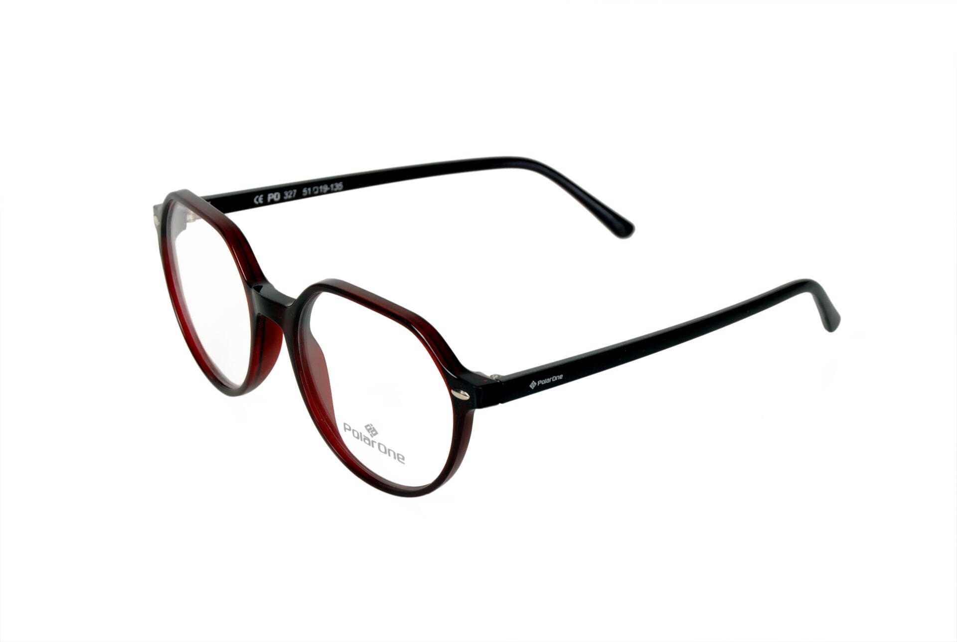Polarone Tr-90 Optik gözlük çerçeve Model : 327  51-19 BORDO C5