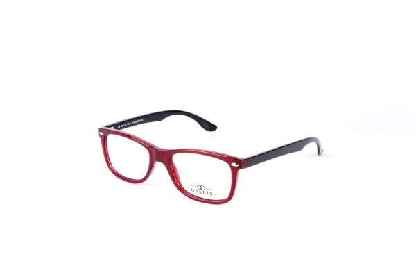 OPALİN 1070 Tr-90 YETİŞKİN (ADULT) GÖZLÜK ÇERÇEVE BORDO ÇERÇEVE SİYAH SAP C5M-S