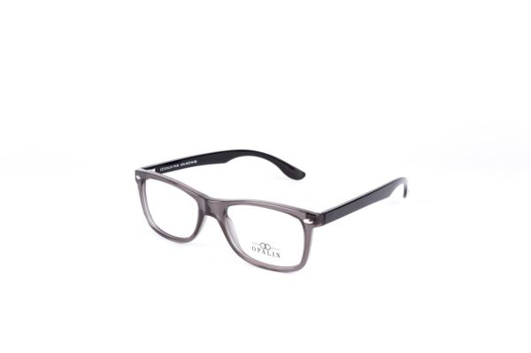 OPALİN 1070 Tr-90 YETİŞKİN (ADULT) GÖZLÜK ÇERÇEVE GRİ ÇERÇEVE SİYAH SAP C3M-S