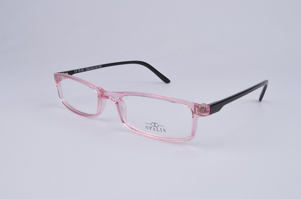 OPALİN 1090 Tr-90 YETİŞKİN (ADULT) GÖZLÜK ÇERÇEVE ŞEFFAF ŞEKER PEMBE SİYAH SAP C8M-S