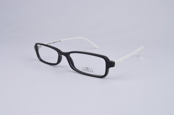 OPALİN 1092 Tr-90 UNİSEX GÖZLÜK ÇERÇEVE SİYAH ÇERÇEVE BEYAZ SAP C1M-OB