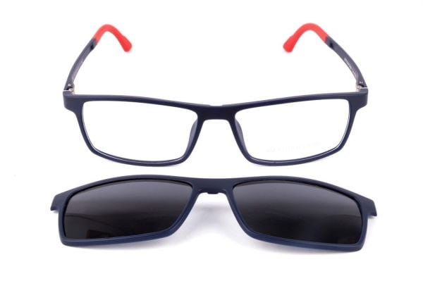 PolarOne Clipsli Optik Gözlük Çerçeve Clip On  Mod 307