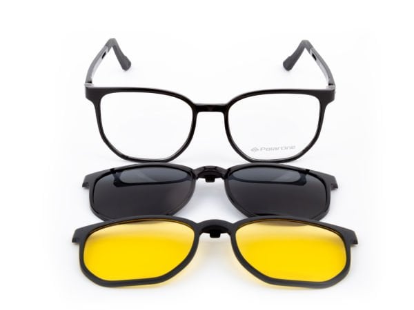 POLARONE KLİPSLİ GÖZLÜK ÇERÇEVESİ CLİP ON 352  50-19