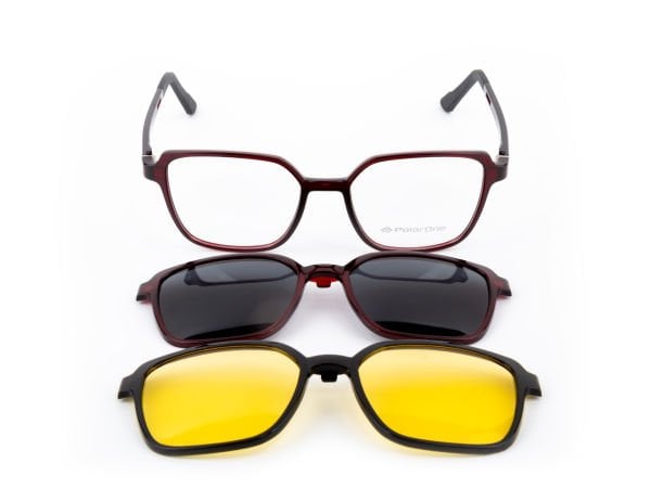 POLARONE KLİPSLİ GÖZLÜK ÇERÇEVESİ CLİP ON  355 51-18