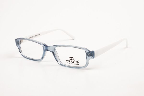 OPALİN 2034 Tr-90 ÇOCUK (KIDS) GÖZLÜK ÇERÇEVE ŞEFFAF MAVİ BEYAZ SAP C9M-OB