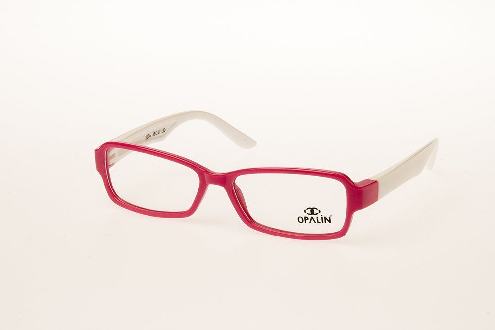 OPALİN 2036 Tr-90 ÇOCUK (KIDS) GÖZLÜK ÇERÇEVE OPAK PEMBE BEYAZ SAP C66M-OB