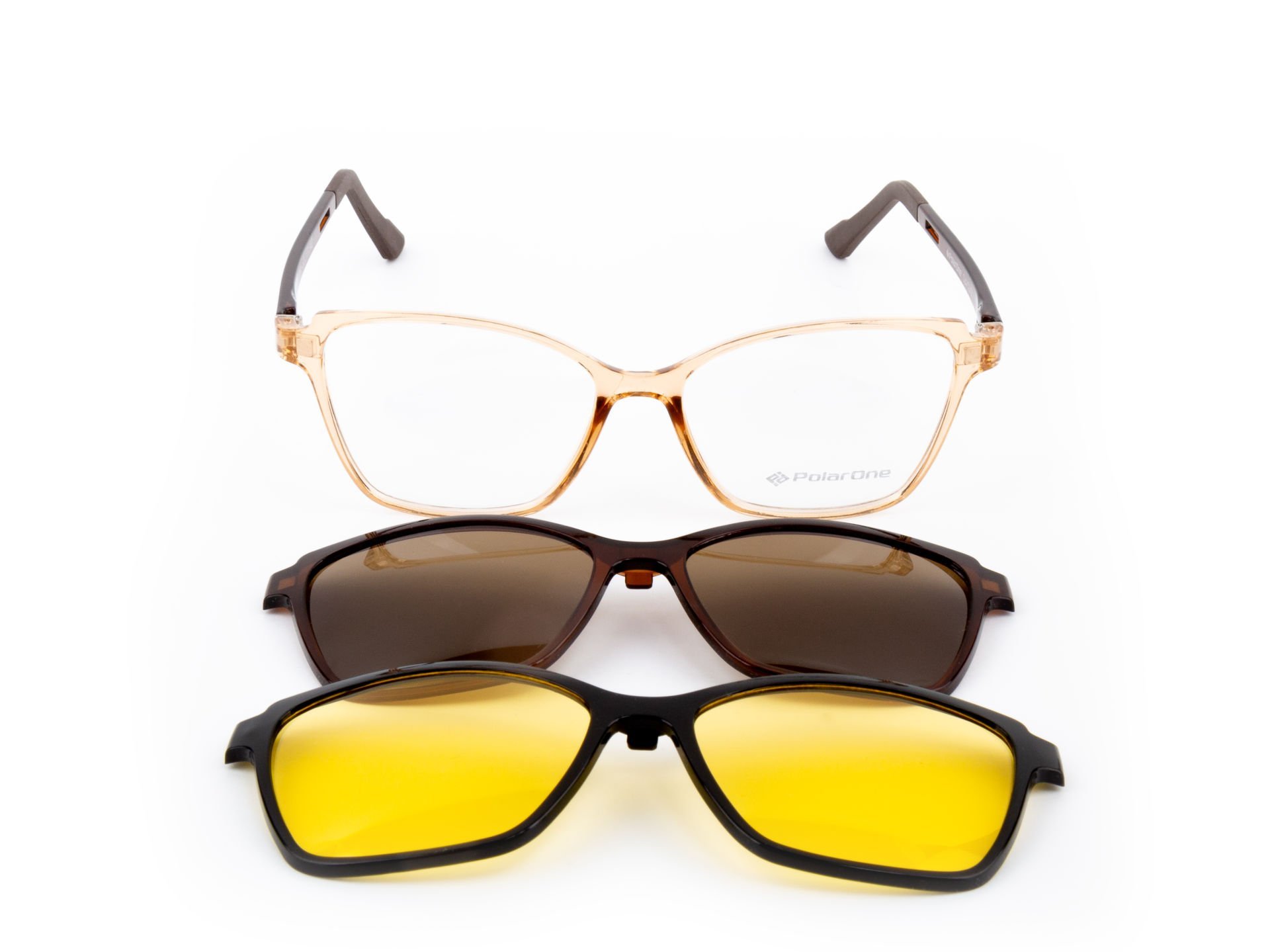 POLARONE KLİPSLİ GÖZLÜK ÇERÇEVESİ CLİP ON  354