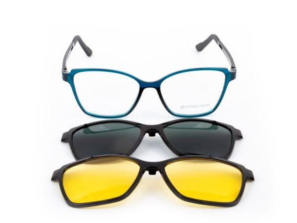 POLARONE KLİPSLİ GÖZLÜK ÇERÇEVESİ CLİP ON  354