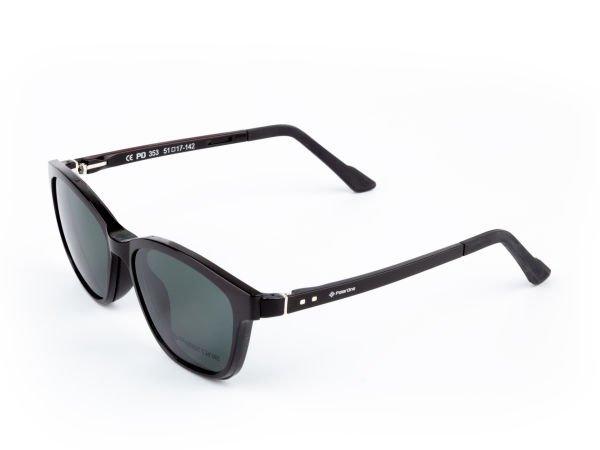 POLARONE KLİPSLİ GÖZLÜK ÇERÇEVESİ  353 51-17 SİYAH C1