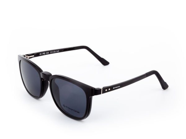 POLARONE KLİPSLİ GÖZLÜK ÇERÇEVESİ CLİP ON 306 53-20 SİYAH C1