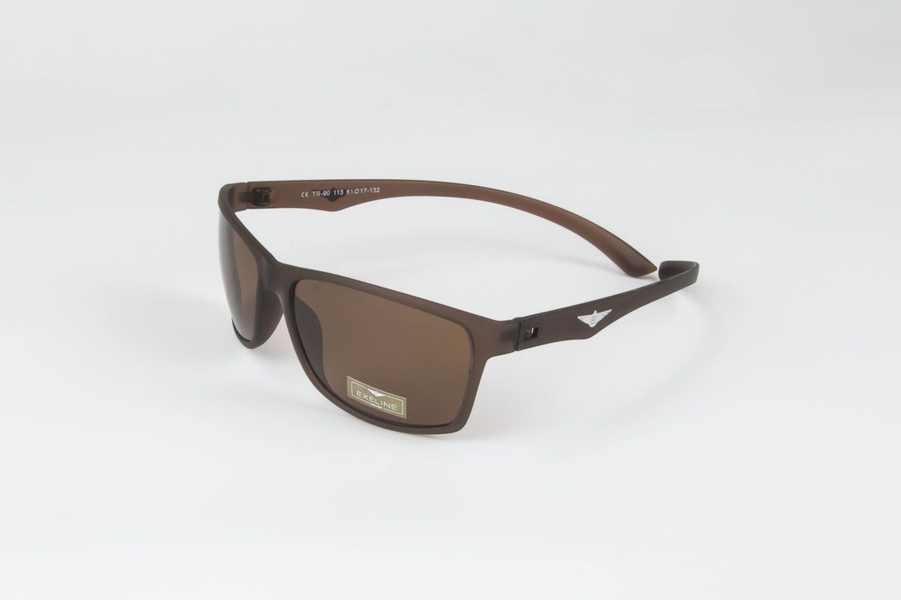 EXELİNE ERKEK GÜNEŞ GÖZLÜĞÜ 123 KAHVERENGİ