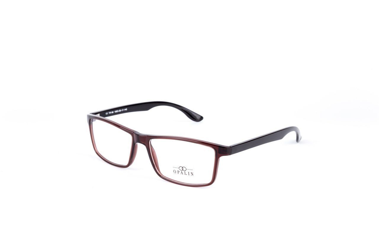 OPALİN 1003  Tr-90 YETİŞKİN (ADULT) GÖZLÜK ÇERÇEVE KAHVE ÇERÇEVE SİYAH SAP C4M-S