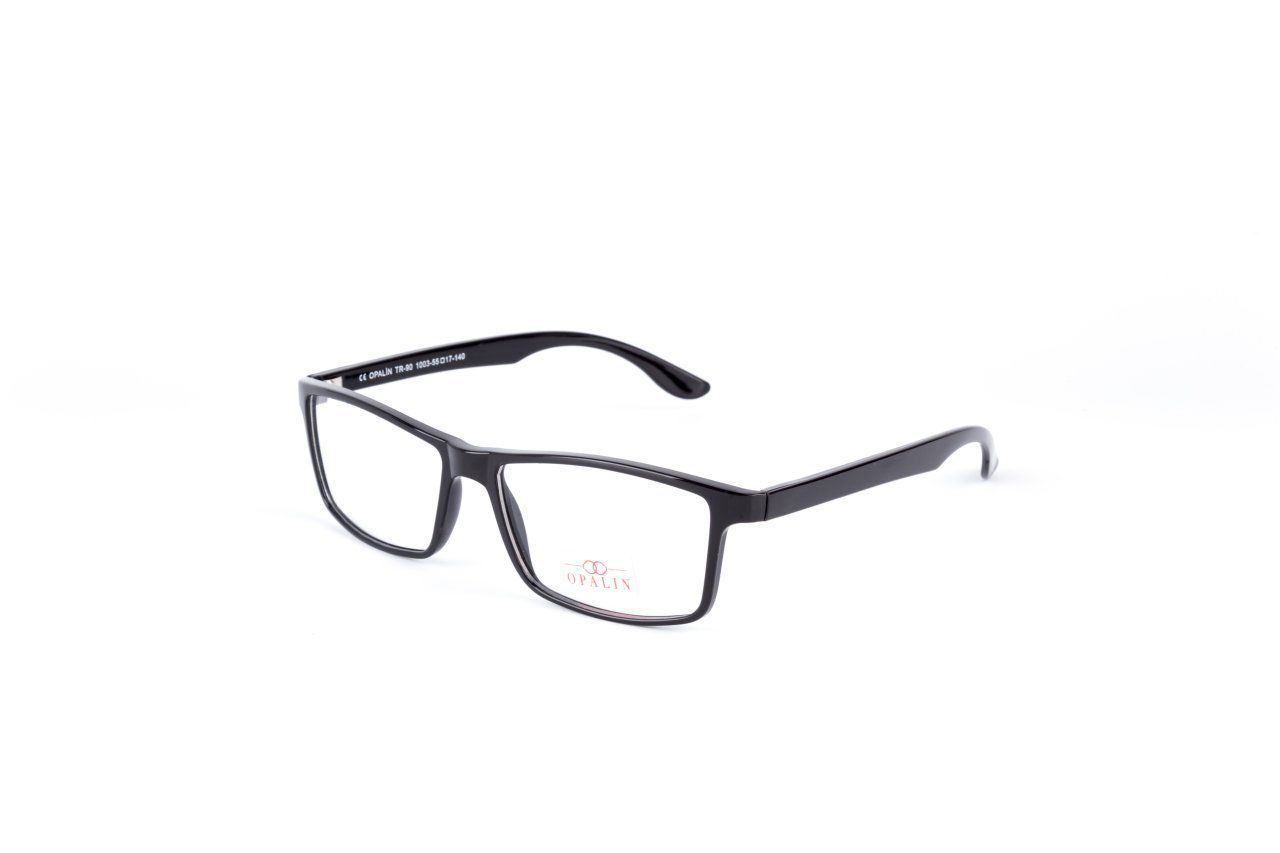 OPALİN 1003  Tr-90 YETİŞKİN (ADULT) GÖZLÜK ÇERÇEVE PARLAK SİYAH C1