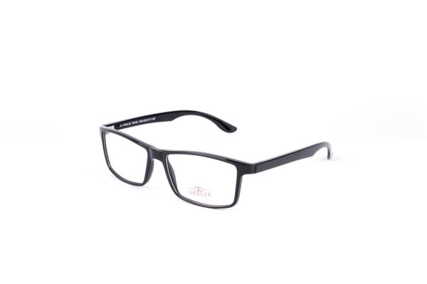 OPALİN 1003  Tr-90 YETİŞKİN (ADULT) GÖZLÜK ÇERÇEVE PARLAK SİYAH C1