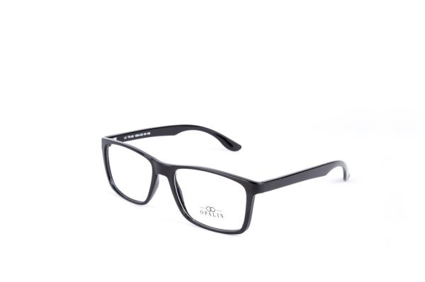 OPALİN 1004  Tr-90 YETİŞKİN (ADULT) GÖZLÜK ÇERÇEVE PARLAK SİYAH C1
